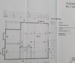 Land on the southern side of Vir 570 m², with building permit