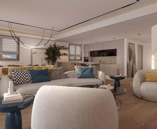 Tágas, négy szobás lakás eladó Rijekában Horvátországban