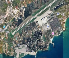 Trogir, Divulje, terreno agricolo di 3314 m2, accanto alla strada principale per l'aeroporto