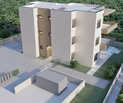 Dreizimmerwohnung A2, 64 m², 200 m vom Strand, Novalja, Neubau
