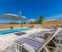 Stone villa with pool for sale on Krk Island in Croatia