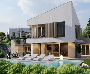 Luxusní vila na prodej v Malinské nedaleko moře v Chorvatsku