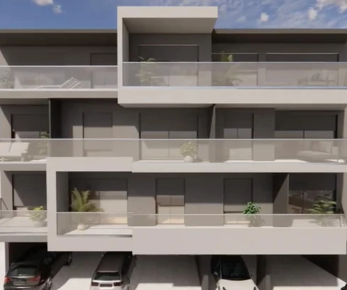 Riviera d'Omiš, appartement de deux pièces dans un immeuble neuf moderne près de la mer