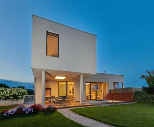 Istrien, Umag: Luxusvilla mit meerblick & privat