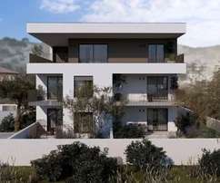 Trogir, apartamento de 2 dormitorios 58 m2, obra nueva, vistas al mar.