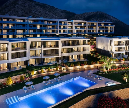Nedavno dovršeni apartmani s pogledom na more u Benalmadeni
