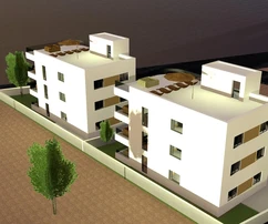 Vir, three-room apartment on the ground floor of a building in an excellent location