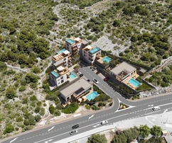 Appartamento con tre camere da letto e piscina in vendita a Primošten in Croazia