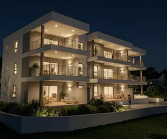 Vodice - Wohnung S4 mit Meerblick, 1. Stock