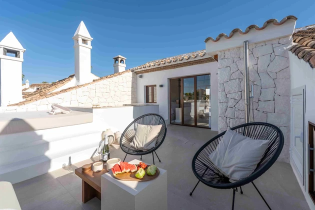 Penthouse typu duplex z widokiem na morze, Marbella