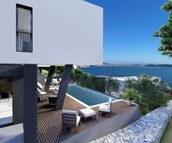 Luksusowa willa z widokiem na morze w Seget na sprzedaż w Chorwacji