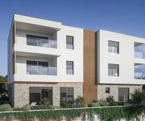 Brodarica, modern apartments near the seaside in an exclusive building under construction, B2-S1