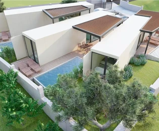 Istria, Marčana: Moderne domy blizko prirody