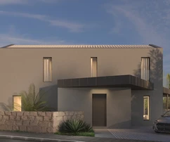 Isztria, Poreč – Modern, új ház medencével Vrsar közelében