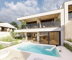 Lovrečica, Istrie - Villa de luxe à seulement 100 m de la mer