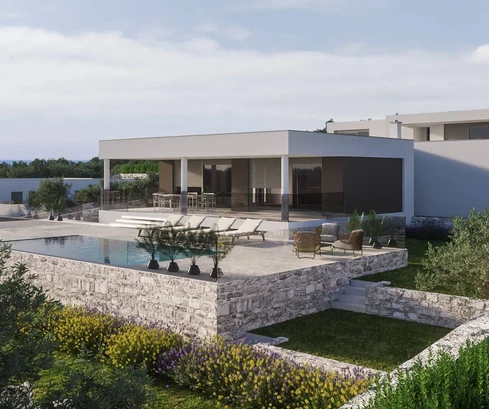 Villa de lujo en venta con vistas panorámicas al mar en Croacia