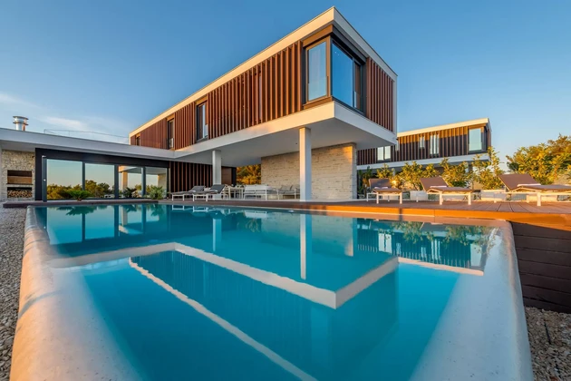 Villa con vista panoramica sul mare in vendita a Primošten in Croazia
