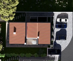 Город Крк, центр, роскошная двухкомнатная квартира площадью 115 м² с видом на море, отличное расположение