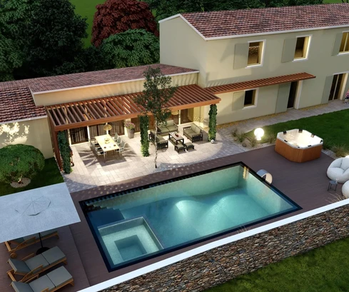 Villa moderna in vendita vicino a Buie in Croazia