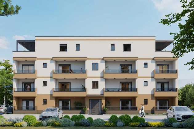 Penthouse v Taru s výhledem na moře na prodej v Chorvatsku