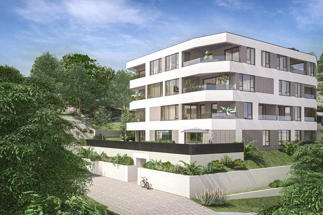 Kastav, Resetari, Blue Horizon Residence, vonzó háromszobás lakás új épületben, 90 m²