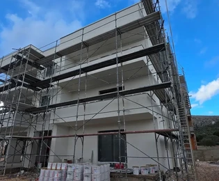Trogir, appartamento con 2 camere da letto, 65 m2, nuova costruzione, vista mare