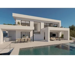 Villa esclusiva con vista mare e piscina a sfioro a Cumbre del Sol