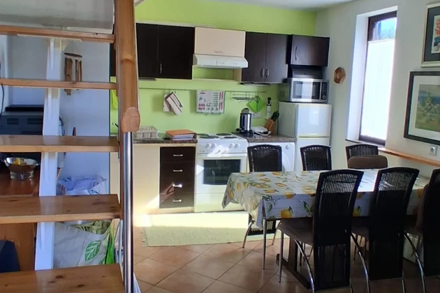 Istria, appartamento con vista mare e terrazza sul tetto