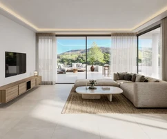 Ground floor apartment with garden next to La Sella golf course