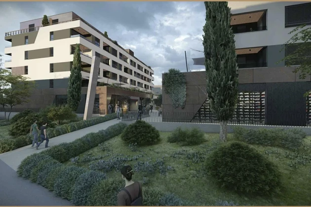 Rijeka, Srdoci, új építésű, háromszobás lakás 79,92 m² alapterülettel, A épület, A8 lakás