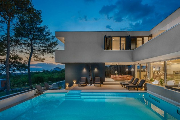 Luxury villa in a beautiful location in Zadar