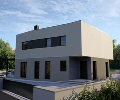 Istria, Liznjan: Nowoczesna willa z prywatnym basenem