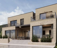 Omiš, Gata, villa with a pool and a beautiful sea view