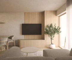 Istria, Umag - Green Tower Residence, luxusný jednoizbový apartmán s terasou na 1. poschodí