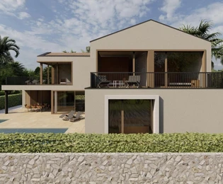 Willa z basenem na sprzedaż w Tar-Vabriga w Chorwacji