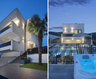 Modern villa with sea view for sale in Vrsar in Croatia