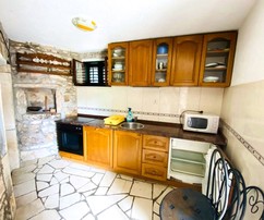 Charming Brac Village Stone Houses with Courtyard