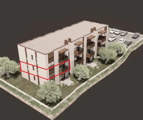 Vodice - Byt S3 v prvním patře, 1300 m od pláže