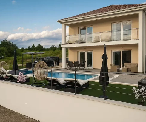 Istrie, Grimalda : Villa de luxe avec spa et piscine