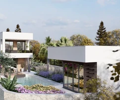 BRANDNEUE FREISTEHENDE VILLA MIT POOL IN RUHIGER LAGE!