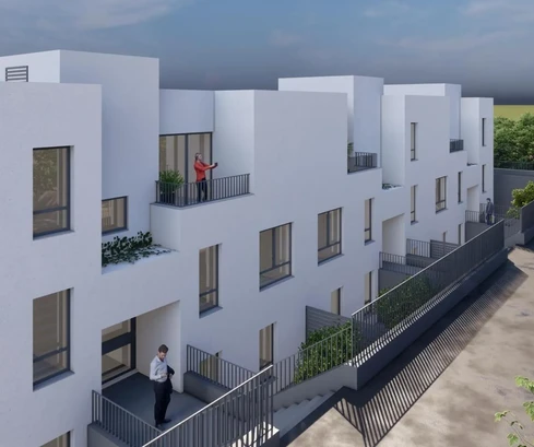 Split - Podstrana | Penthouse ve druhém patře s prostornou terasou