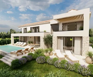 Luxusvilla medencével és tengerre néző kilátással, Isztria, Poreč