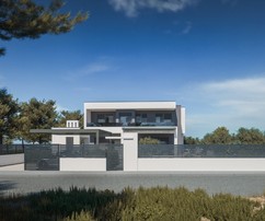 Impozantná moderná vila s bazénom a nádherným výhľadom v blízkosti Šibenika