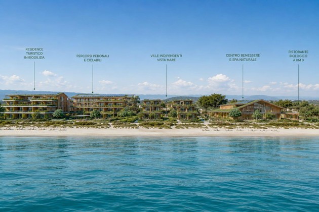 Terrain d'investissement en première ligne au bord de la mer, 34 600 m²