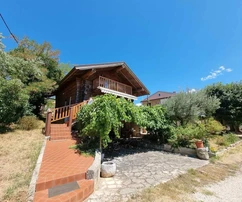 Poreč, Istria: Casa con vista mare e ampio giardino