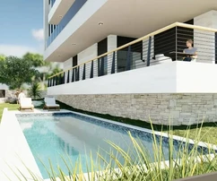 Byt s vlastnou studňou a bazénom na predaj v Meduline v Chorvátsku