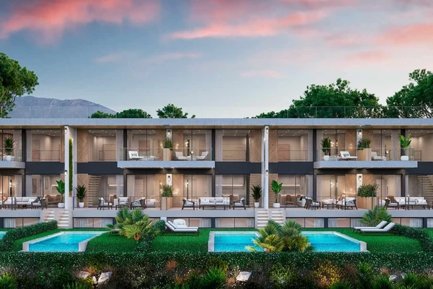 Luxusný rezidenčný projekt apartmánov a víl, Marbella