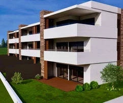 Istria, Savudrija: Case moderne fronte mare con vista