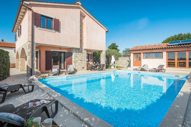 Luksusowy dom z basenem, Istria, Barban