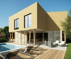 Bellissima villa con piscina in costruzione, Istria, Novigrad